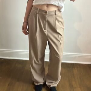 Classic Tan Women's Trousers